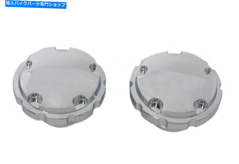 クロームパーツ Harley Davidsonのために、Chrome Technoスタイルのベントと非排気ガスキャップセット Chrome Techno Style Vented and Non-Vented Gas Cap Set,for Harley Davidson,by ...【並行輸入品】