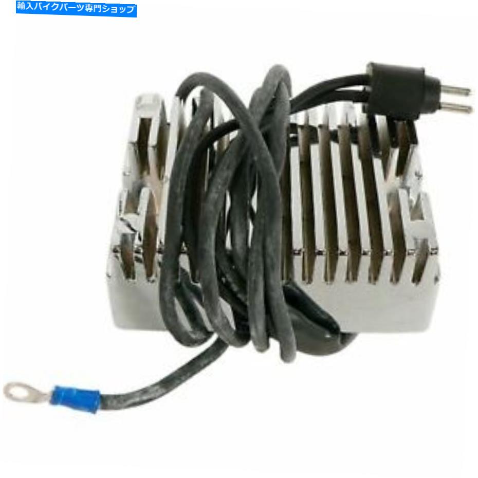クロームパーツ 5速Harley Sportster 1991 230-22117用クローム電圧レギュレータ整流器 Chrome Voltage Regulator Rectifier for 5 Speed Harley Sportster 1991 230-22117【並行輸入品】|Us Custom Parts Shop USDM