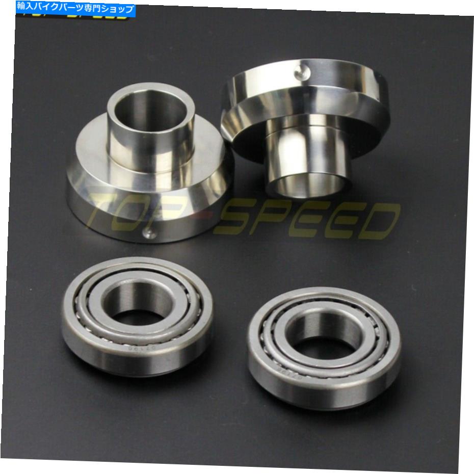 クロームパーツ ハーレーアイアンヘッド7/8 ID Sportster XLCH XLのための新しいクロムレークフォークネックカップセット NEW Chrome Raked Fork Neck Cup Set for Harley Ironhead 7/8 ID Sportster XLCH XL【並行輸入品】｜Us Custom Parts Shop USDM 28,087円