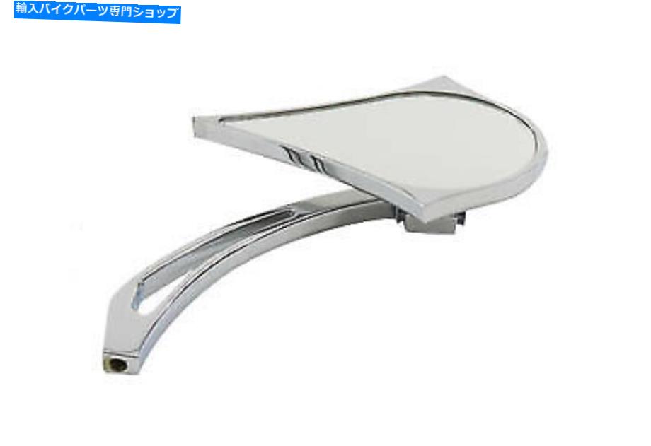 クロームパーツ ハーレーダビッドソンのためのビレットクロスヘッドステムとクロームスパイクオーバルミラー、V ... Chrome Spike Oval Mirror with Billet Cross Head Stem,for Harley Davidson,by V...【並行輸入品】