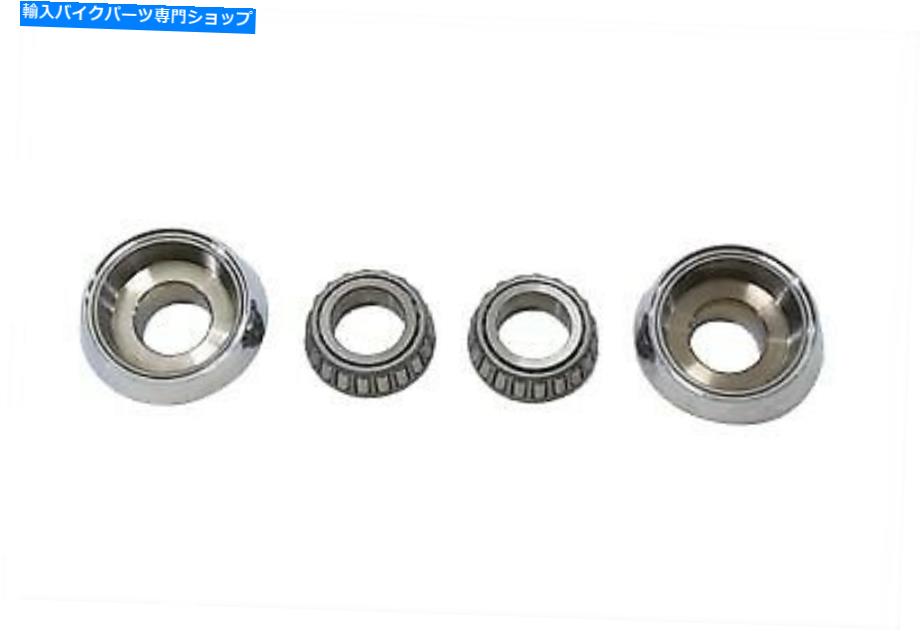 クロームパーツ 7？ RAKEDフォークネックカップクロームフィットハーレーダビッドソン 7? Raked Fork Neck Cup Chrome fits Harley-Davidson【並行輸入品】