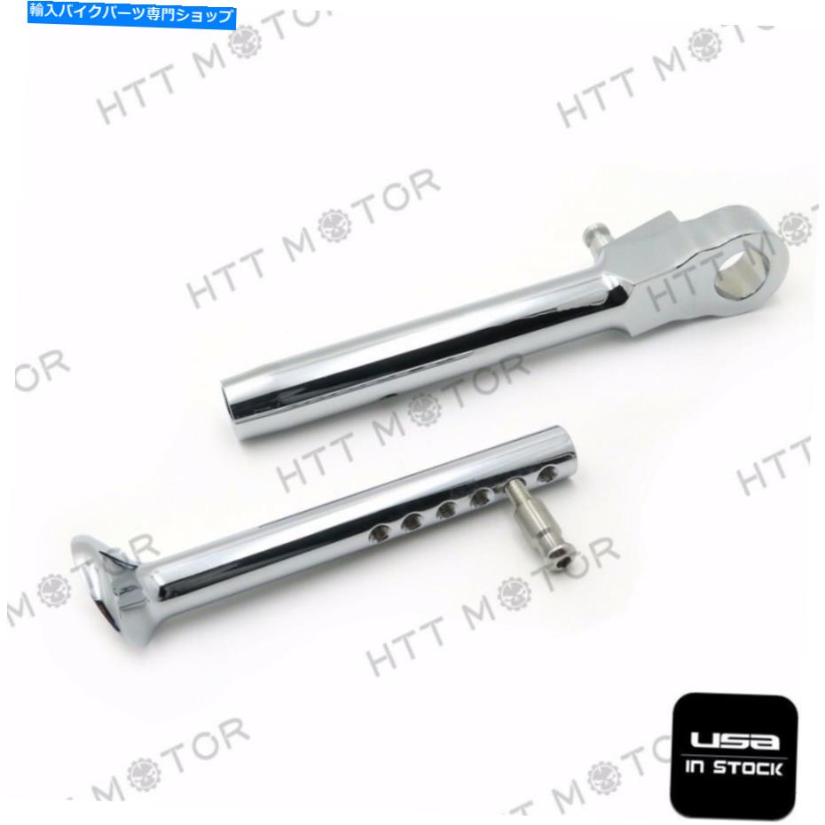 クロームパーツ ヤマハYZF R1 98-08 R6 99-05 R6 99-10のための調節可能なキックスタンドSidestand Chrome Adjustable Kickstand Sidestand Chrome For YAMAHA YZF R1 98-08 R6 99-05 R6S 99-10【並行輸入品】