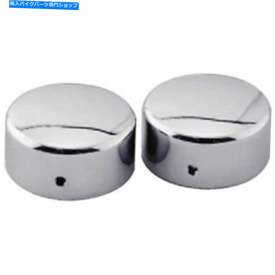 クロームパーツ クロームフォークキャップカバー - 62-101を表示 Show Chrome Fork Cap Cover - 62-101【並行輸入品】