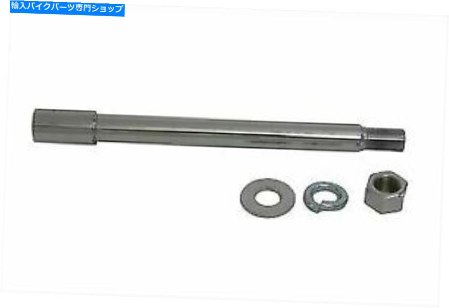 クロームパーツ Harley DavidsonによるクロムフロントアクスルキットV-Twin Chrome Front Axle Kit for Harley Davidson by V-Twin【並行輸入品】