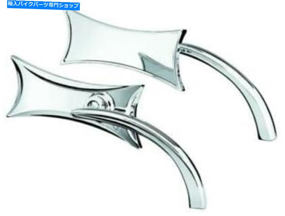 クロームパーツ Arlen Ness Microirrors Chrome 4-Point、Left 13-416 Arlen Ness Micro Mirrors Chrome 4-Point, Left 13-416【並行輸入品】