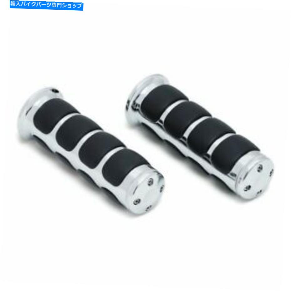 クロームパーツ クライャキンクロームアイソグリップ6180 - ホンダゴールドウィング75-17 Kuryakyn Chrome ISO Grips 6180 - Honda Goldwing 75-17【並行輸入品】