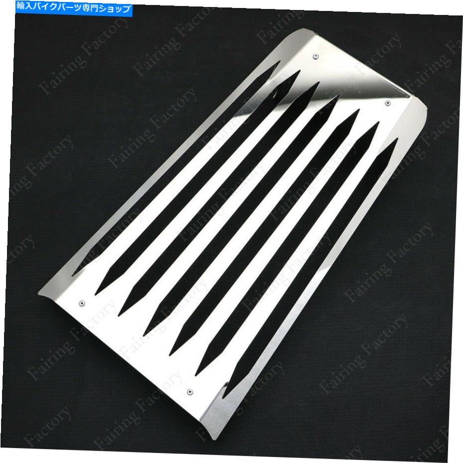 クロームパーツ Honda Fury VT1300 2010-14-2016のためのクロムラジエーターグリルガードカバー保護 Chrome Radiator Grille Guard Cover Protection For Honda Fury VT1300 2010-14-2016【並行輸入品】