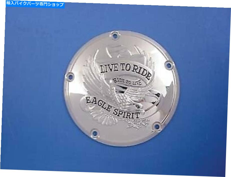 クロームパーツ Vtwin Eagle Spirit 5オーールサイドファーム1999-2018ノーバードーリングモールFLT-オリジナルのタイトルを表示 VTwin Eagle Spirit 5 ホールダービーカバーキット 1999-2018 ハーレー ツーリング ソフテール FLT- show original title【並行輸入品】