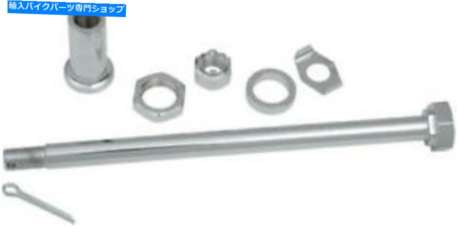 クロームパーツ DSクロームアクスルキットリアハーレーダビッドソンFLHエレクトラグライド/ FLHBエレクトラグライド DS Chrome Axle Kit Rear Harley Davidson FLH Electra Glide/FLHB Electra Glide【並行輸入品】