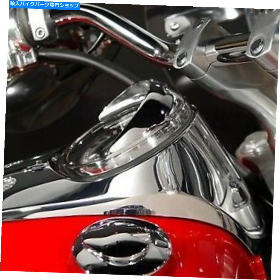 クロームパーツ 2001-2014ホンダVT750Cシャドウエアロ、VTX1300の国立サイクルスピードメーターカウル National Cycle Speedometer Cowl for 2001-2014 Honda VT750C Shadow Aero, VTX1300【並行輸入品】
