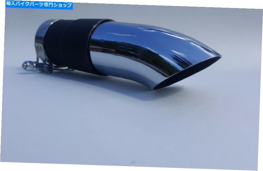 クロームパーツ 03 2003 GSXR 1000 GSXR1000 Chrome Stubby Shorty GPレーシング排気ドラッグパイプ 03 2003 GSXR 1000 gsxr1000 CHROME Stubby SHORTY GP Racing Exhaust drag pipe【並行輸入品】
