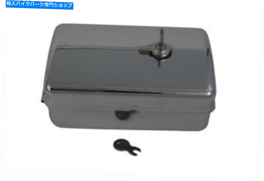 クロームパーツ 長方形のクロムツールボックス Rectangular Chrome Tool Box【並行輸入品】