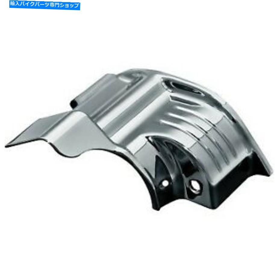 クロームパーツ Kuryakyn 7779 Chromeスターターマウントカバーハーレーツーリング09-16 Kuryakyn 7779 Chrome Starter Mount Cover for Harley Touring 09-16【並行輸入品】