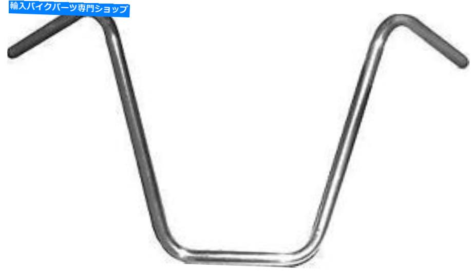 クロームパーツ APEハンガー12インチライズハンドルバー7/8inクロムエミゴ23-12534 Ape Hangers 12in Rise Handlebar 7/8in Chrome Emgo 23-12534【並行輸入品】