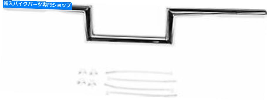 クロームパーツ Z-BAR 1インチ4インチ4インチ4インチクロム Z-BAR ONE INCH DIMPLED 4 INCH 4\