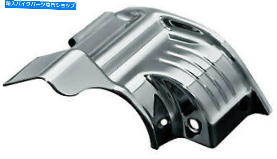 クロームパーツ クライャキンクロームトップスターターマウントカバーアクセントハーリーツーリングバッガー7779 Kuryakyn Chrome Top Starter Mount Cover Accent Harley Touring Bagger 7779【並行輸入品】