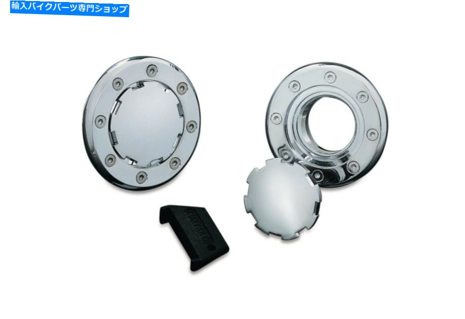 クロームパーツ クライャコン8310アンテッドフラッシュマウント左手糸83-19ハーレーダビッドソン Kuryakyn 8310 Non Vented Flush Mount Left Hand Thread 83-19 Harley Davidson【並行輸入品】