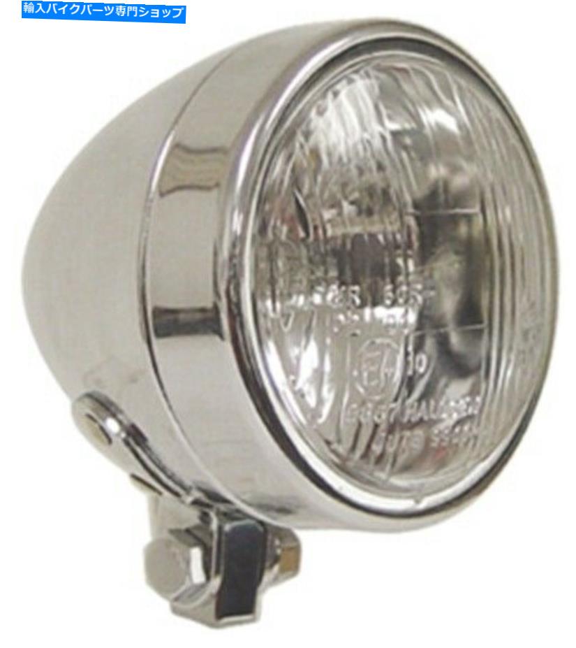 クロームパーツ ハーレーカスタムのためのHeadlightアセンブリのChrome 3 1/2 \