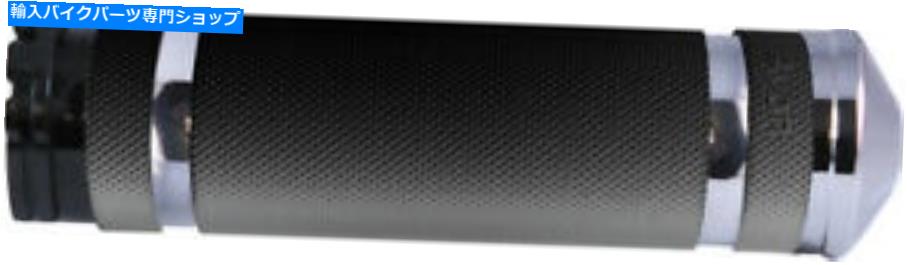 クロームパーツ エイボンエアクッション超スポーツグリップH-Dオートバイフライバイワイヤースロットル（クロム） AVON Air Cushion Super Sport Grips H-D Motorcycles Fly-By-Wire Throttle (Chrome)【並行輸入品】