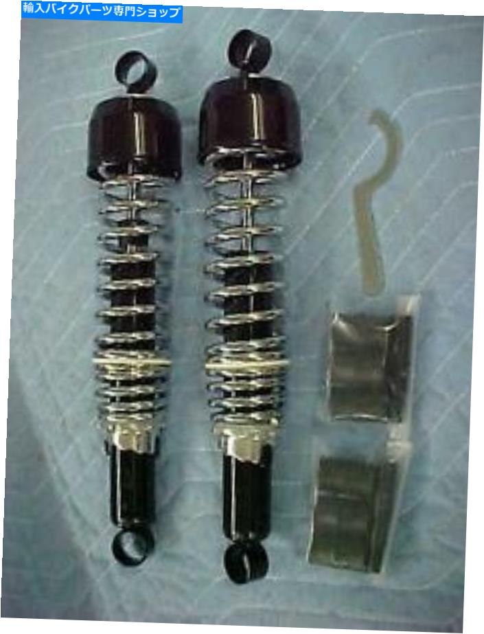 クロームパーツ ホン/ KAW / SUZ / YAM Laverda Shock Abciorsブラスクト/クローム - オリジナルのタイトルを表示する Hon/Kaw/Suz/Yam Laverda Shock Absorbers ブラック/クローム- show original title【並行輸入品】