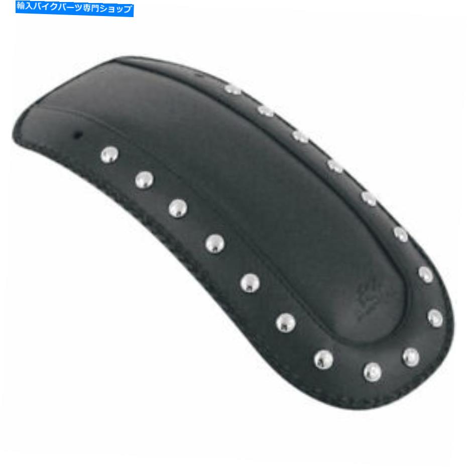 クロームパーツ Mustang 78041 Chrome Studded Fender Bib Solo Seat 1965-96ハーレーツーリング Mustang 78041 Chrome Studded Fender Bib for Solo Seat 1965-96 Harley Touring【並行輸入品】