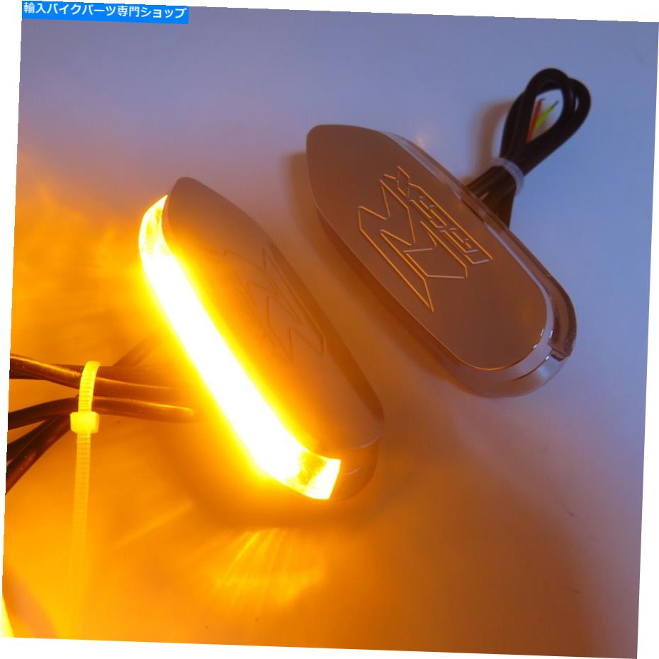 クロームパーツ Hongk GSXRはSuzuki GSXR 600 750 1000 06-08のシグナル付きクロームミラーベースを導きました HongK GSXR LED Chrome Mirror Base With Signal For Suzuki Gsxr 600 750 1000 06-08【並行輸入品】