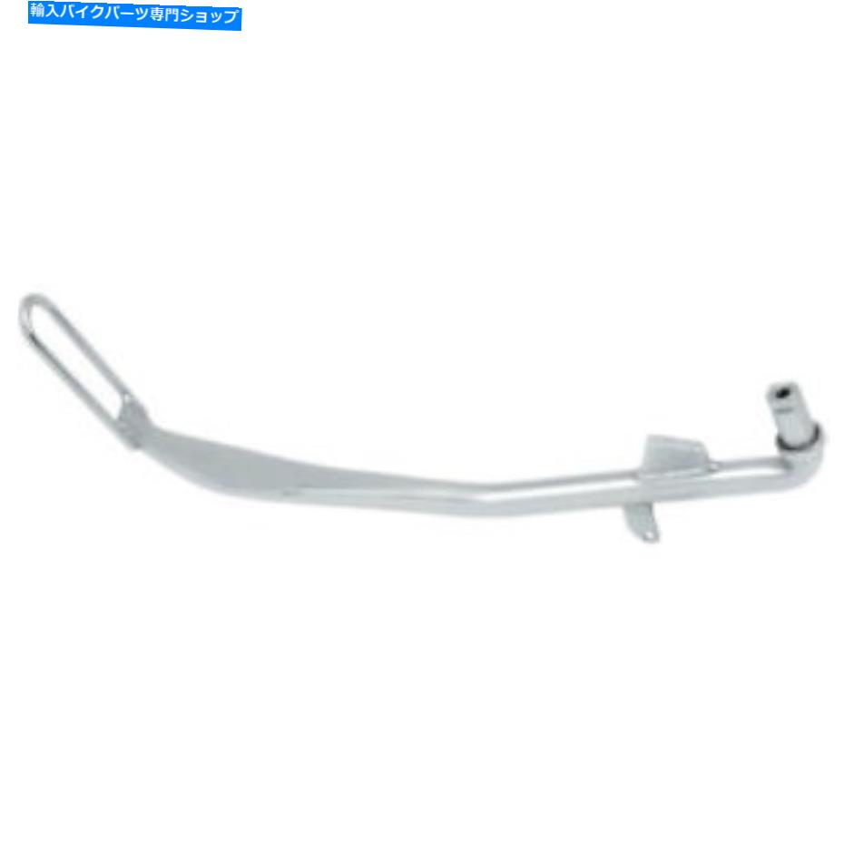 クロームパーツ 2006-2017ハーリーダイナのためのドラッグスペシャリのクロームストック長のキックスタンド Drag Specialties Chrome Stock Length Kickstand for 2006-2017 Harley Dyna【並行輸入品】
