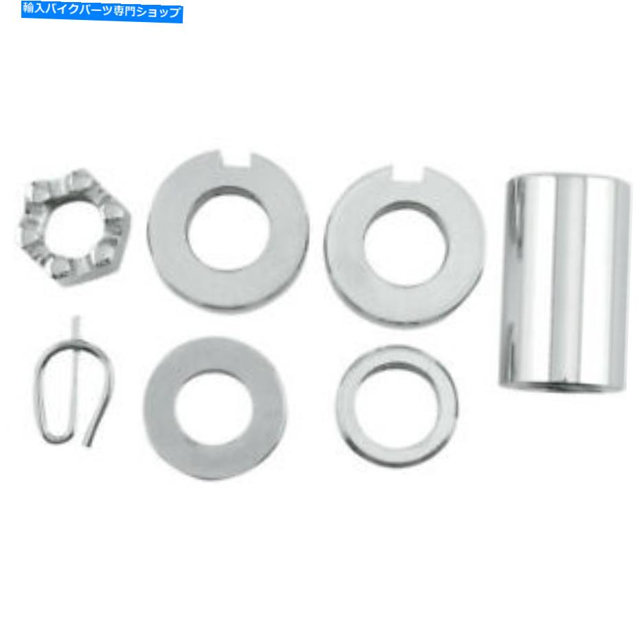クロームパーツ コロニーアクスルスペーサー/ナッツキット - リア - 00-05 FXST | 2026-5 Colony Axle Spacer/Nut Kit - Rear - 00-05 FXST | 2026-5【並行輸入品】