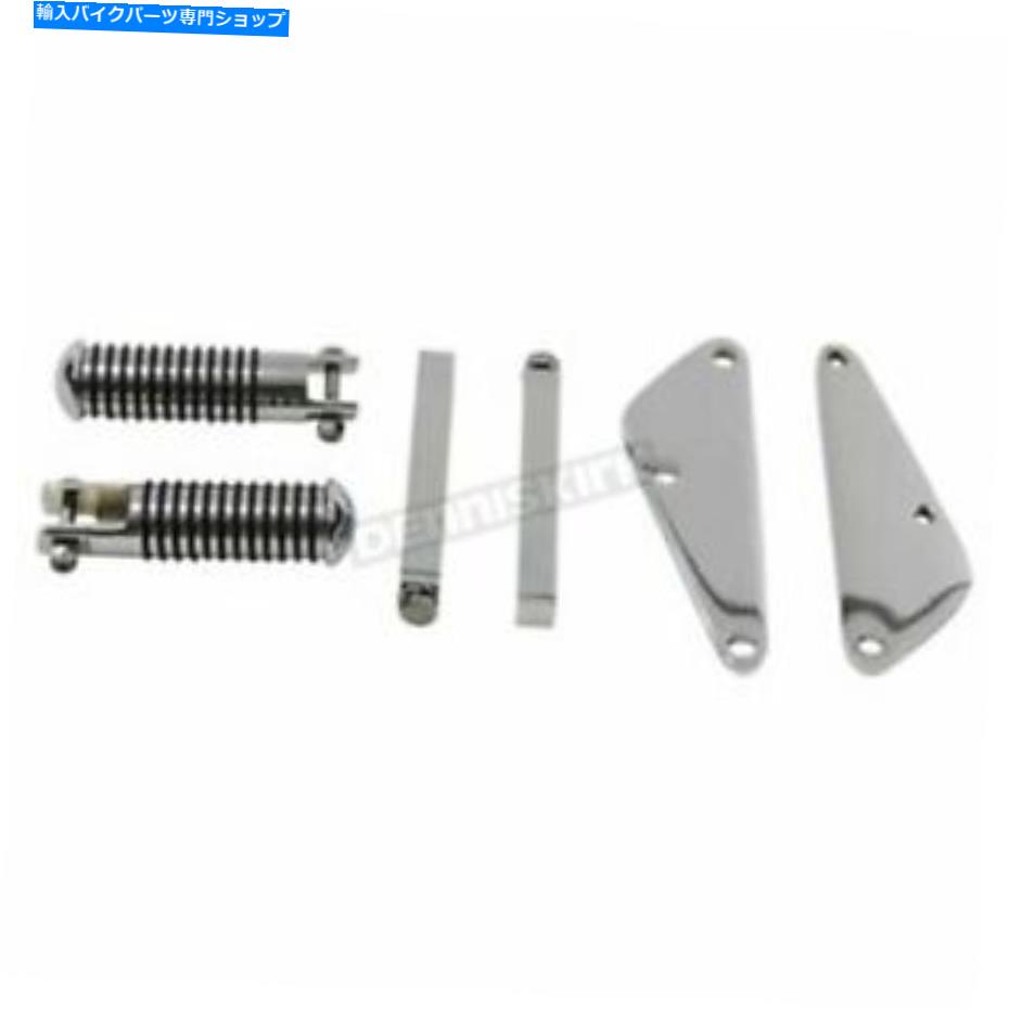 クロームパーツ Wyatt Gatling Chrome Highway Bar Kit W / Oリングフットペッグ - 27-0610 Wyatt Gatling Chrome Highway Bar Kit w/O-Ring Footpegs - 27-0610【並行輸入品】