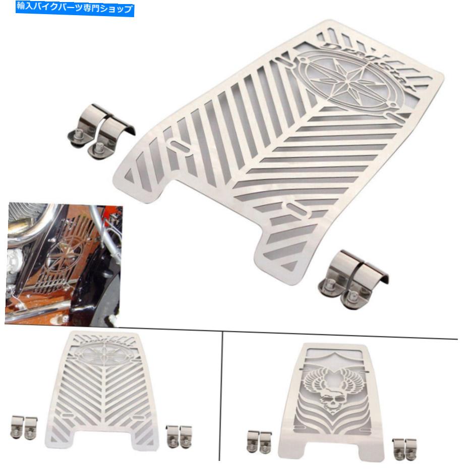 クロームパーツ Chrome Radiator Cover Grille Grill Gard for Yamaha XVS1100ドラッグスター1999-2012 Chrome Radiator Cover Grille Grill Guard for Yamaha XVS1100 Drag Star 1999-2012【並行輸入品】