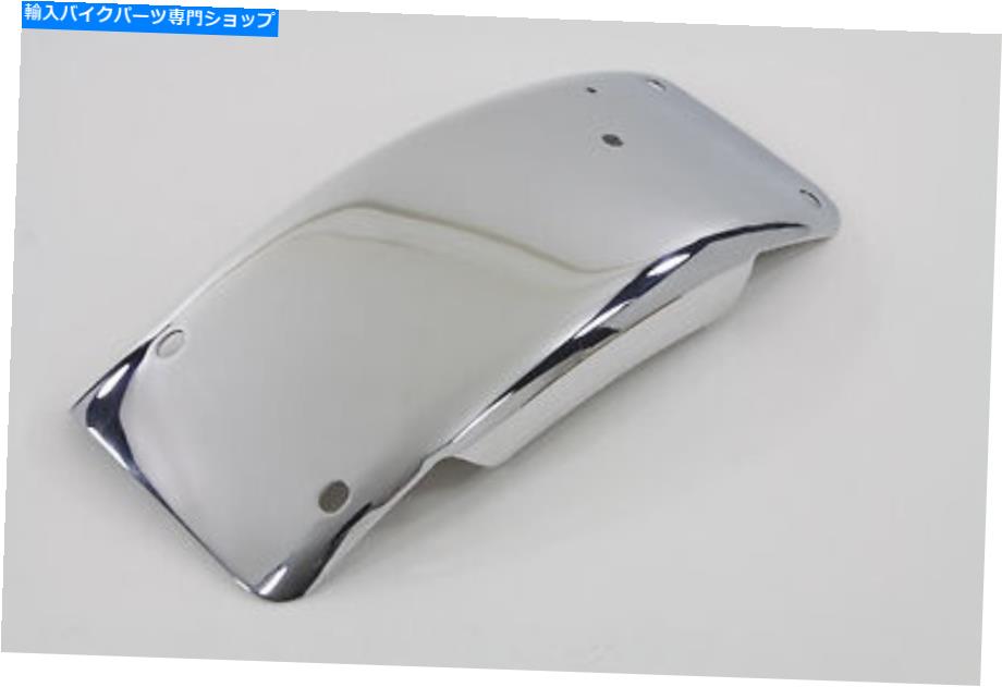 クロームパーツ Chrome Curved Fender Extensionが置き換えられた在庫プラスチック@ Softail FX / FLST 1986-99 Chrome curved Fender extension replaces stock plastic @ Softail FX/FLST 1986-99【並行輸入品】