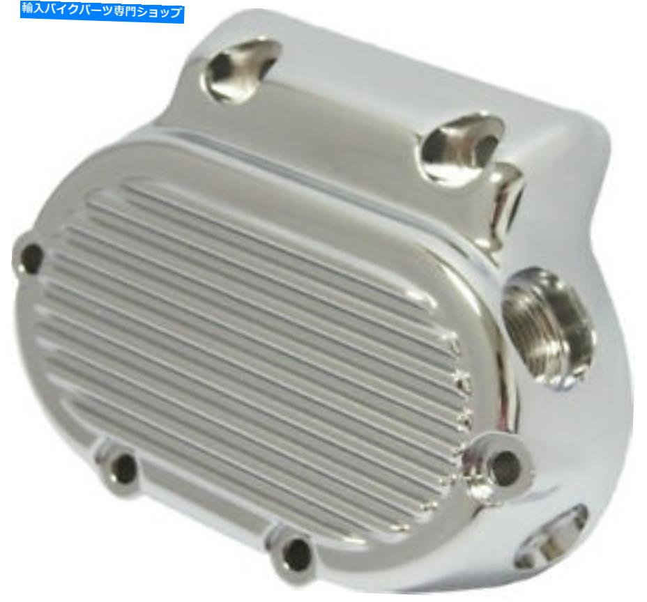クロームパーツ ハードドライブ伝送サイドカバーフィン済（Chrome）'87 -upハーレー5スピードビッグツイン HardDrive Transmission Side Cover Finned (Chrome) '87-Up Harley 5-Speed Big Twin【並行輸入品】