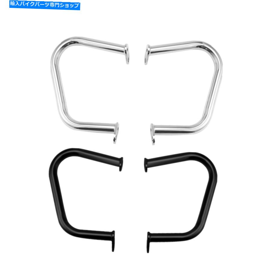 クロームパーツ クローム/ブラックエンジンガードクラッシュバーフィット勝利カップ2017-2020 2019 Chrome/Black Engine Guard Crash Bar Fit For Triumph Street Cup 2017-2020 2019【並行輸入品】 28,965円