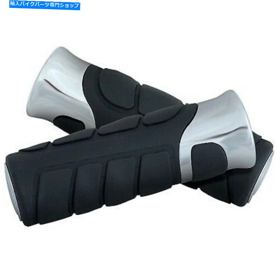 クロームパーツ Show Chrome - 17-121 - Solace Grips、1インチ。 Show Chrome - 17-121 - Solace Grips, 1in.【並行輸入品】