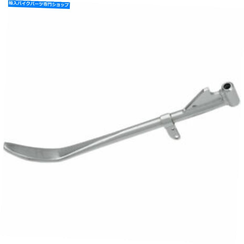 クロームパーツ 1989-2003ハーリースポーツスターのためのドラッグスペシャリのクロムストック長のキックスタンド Drag Specialties Chrome Stock Length Kickstand for 1989-2003 Harley Sportster【並行輸入品】