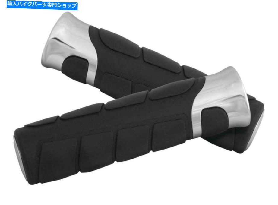 クロームパーツ Chrome Solace Grips 17-120を表示 SHOW CHROME SOLACE GRIPS 17-120【並行輸入品】