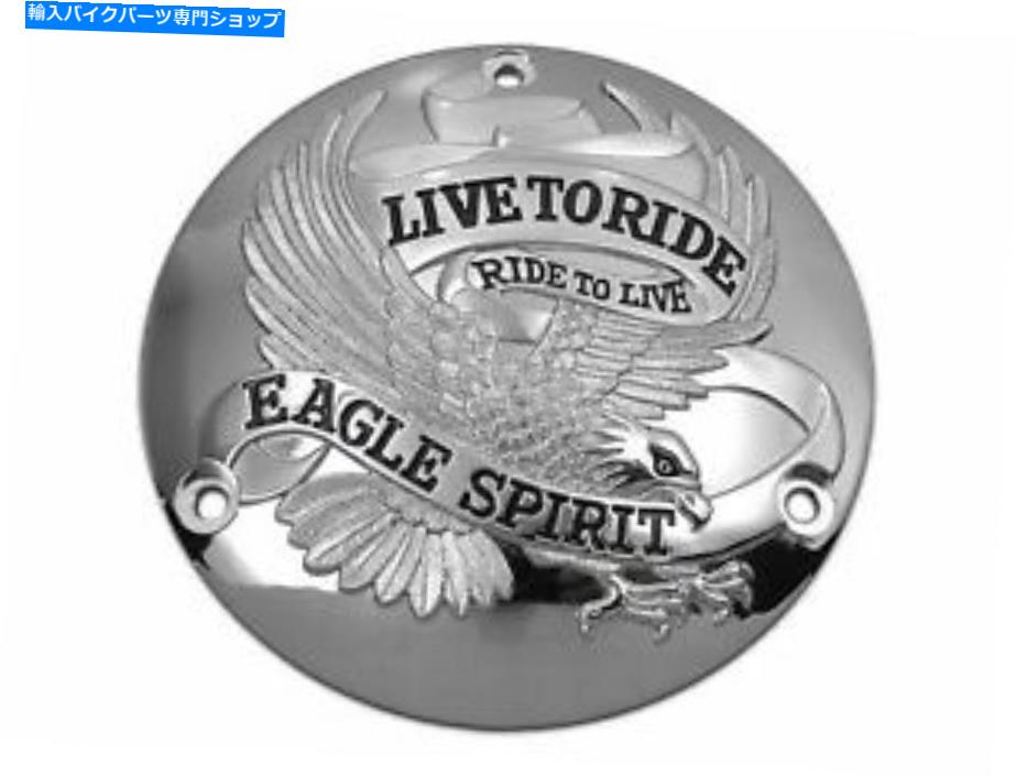 クロームパーツ Harley DavidsonによるイーグルスピリットダービーキットクロームV-Twin Eagle Spirit Derby Kit Chrome for Harley Davidson by V-Twin【並行輸入品】