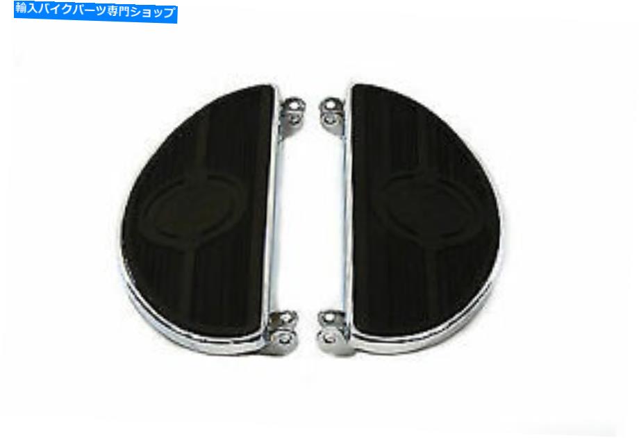クロームパーツ V-Twin Driver Chromeカットパッケートセットメーカーシャッド27-0908-オリジナルのタイトルを表示する V-Twin Driver Chrome フットボードセット ハーフムーンシャップ 27-0908- show original title【並行輸入品】