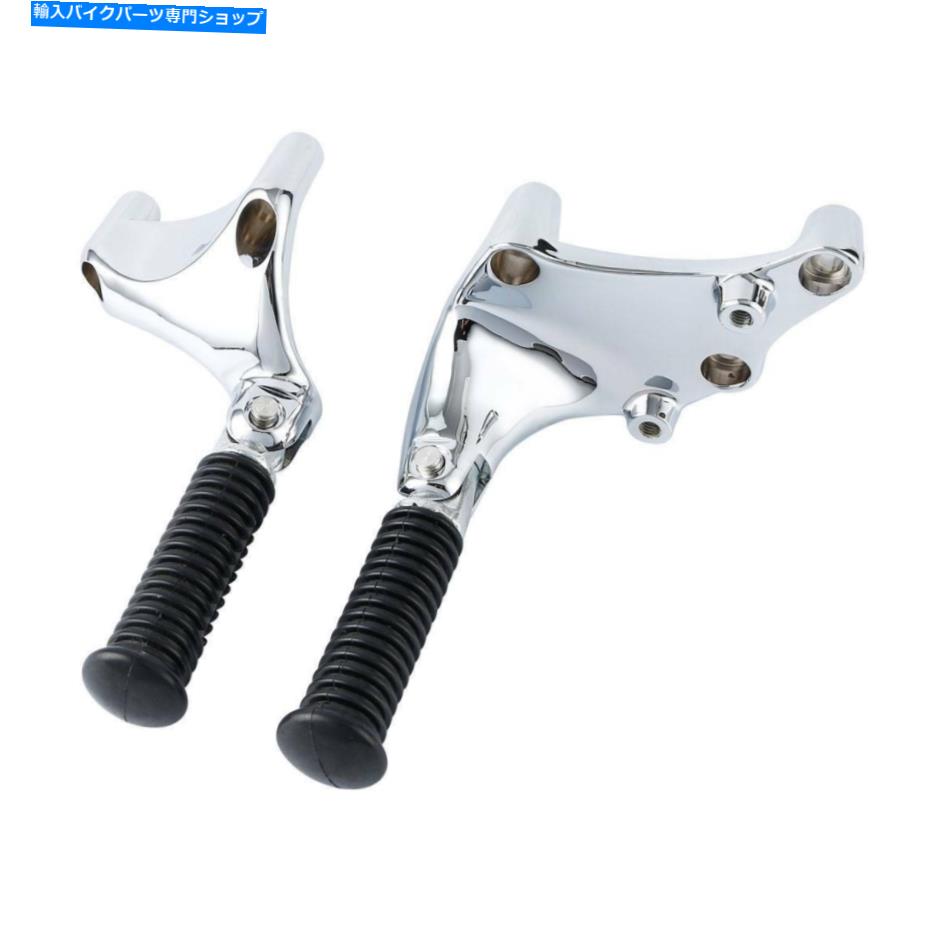 クロームパーツ Harley Sportster Roadster Super Low 14+のためのクロムフットペグの足の残りのマウントフィット Chrome Foot Peg Foot Rest Mount Fit For Harley Sportster Roadster Super Low 14+【並行輸入品】