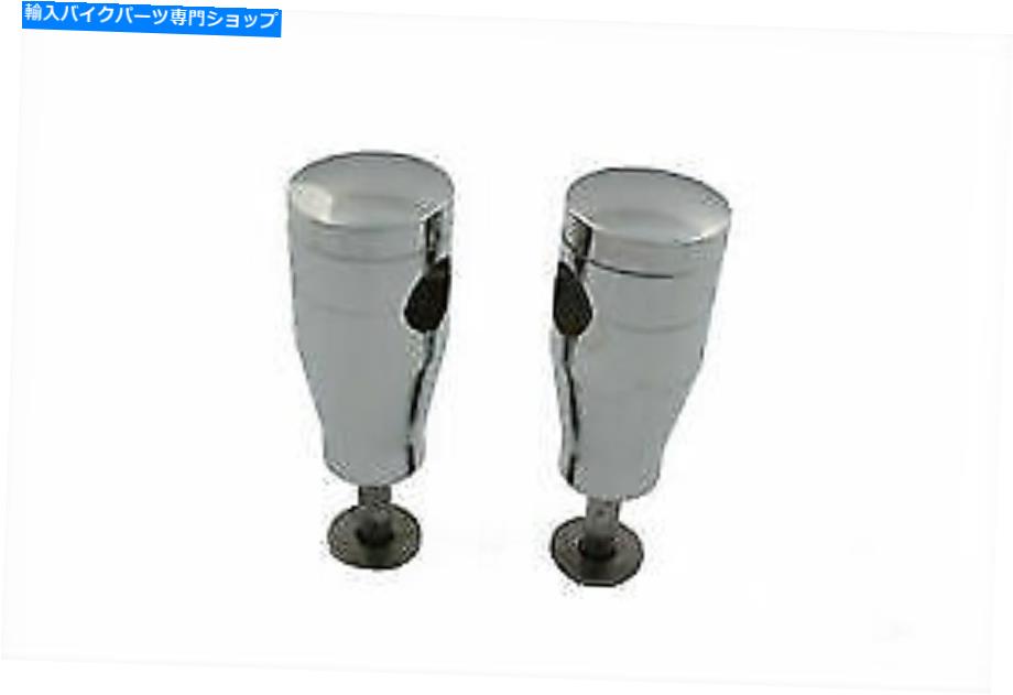 クロームパーツ Harley Davidsonによるクローム3ライザーセットV-Twin Chrome 3 Riser Set for Harley Davidson by V-Twin【並行輸入品】