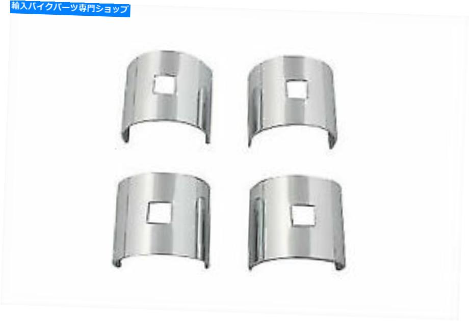 クロームパーツ V-TwinによるハーレーダビッドソンのためのChrome Ulhリテーナクリップ Chrome ULH Retainer Clip for Harley Davidson by V-Twin【並行輸入品】