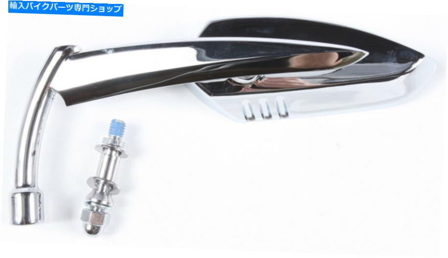 クロームパーツ ハードドライブアパッチミラーW /ナイフステムクローム左m60-6343cl HARDDRIVE APACHE MIRROR W/KNIFE STEM CHROME LEFT M60-6343CL【並行輸入品】 28,965円