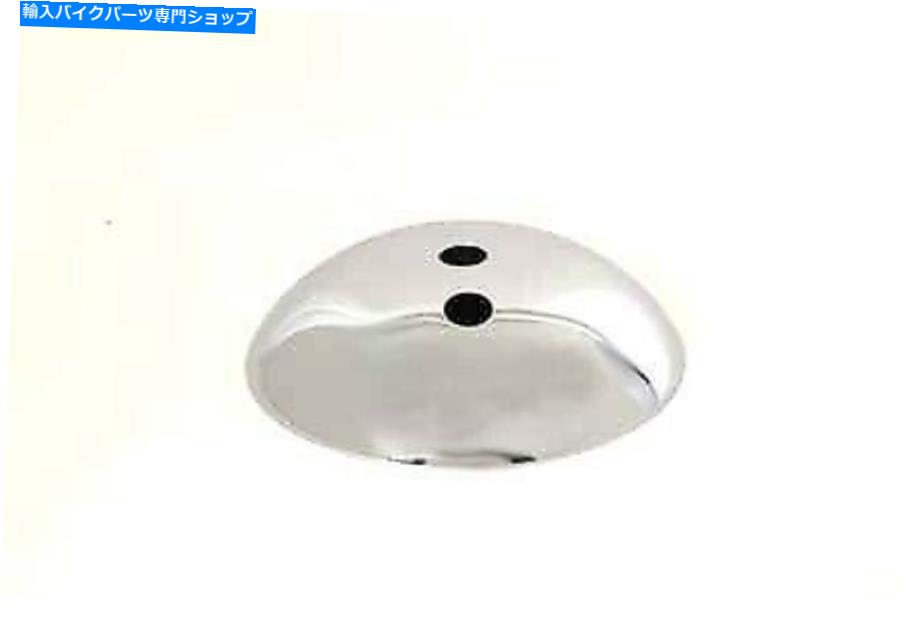 クロームパーツ Chrome Front Hubcap 8ドレッサーはハーレー - ダビッドソンをフィットします Chrome Front Hubcap 8 Dresser fits Harley-Davidson【並行輸入品】