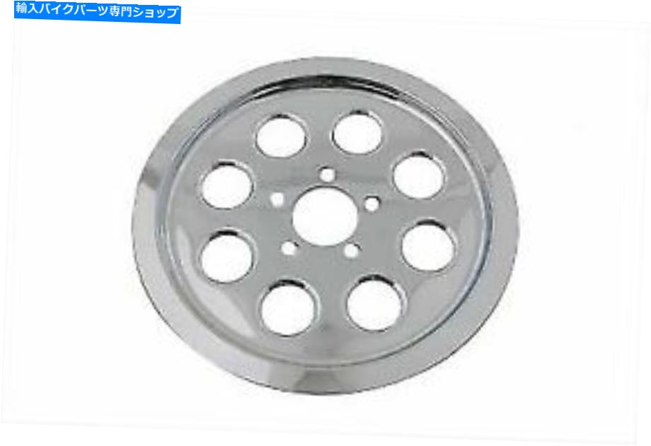 クロームパーツ V-Twinによるハーレーダビッドソンのための外側プーリーカバー70歯クロム Outer Pulley Cover 70 Tooth Chrome for Harley Davidson by V-Twin【並行輸入品】