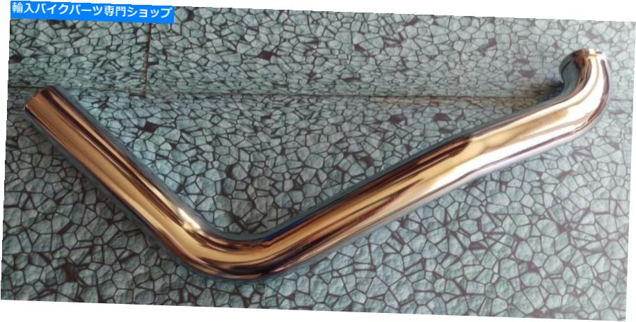 クロームパーツ 新しいVANCE＆HINS CHROME排気管フロントヘッドパイプD112ハーレーフランジ NEW Vance & Hines Chrome Exhaust Tube Front Head Pipe D112 Harley Flange【並行輸入品】