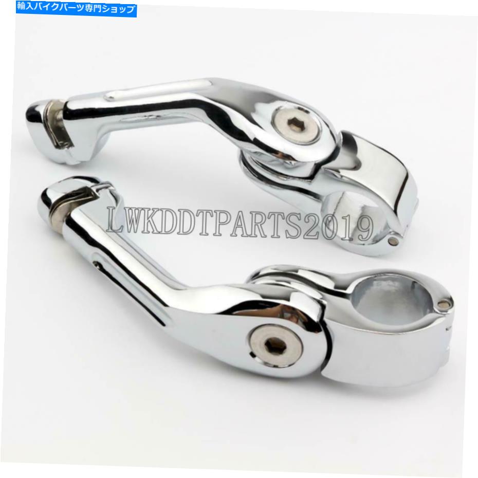 クロームパーツ Harley Electra Street Glide Road KingのためのChrome高速道路エンジンフットペグマウント Chrome Highway Engine Foot Pegs Mounts For Harley Electra Street Glide Road King【並行輸入品】 28,965円