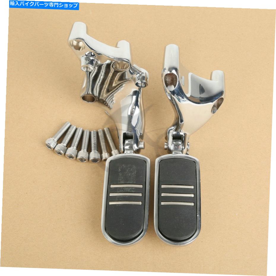 クロームパーツ Harley Iron 883 XL883 1200 72 2014-2021のためのPEGStreamlinerの足のペグのブラケットフィット Pegstreamliner Foot Pegs Bracket Fit For Harley Iron 883 XL883 1200 72 2014-2021【並行輸入品】