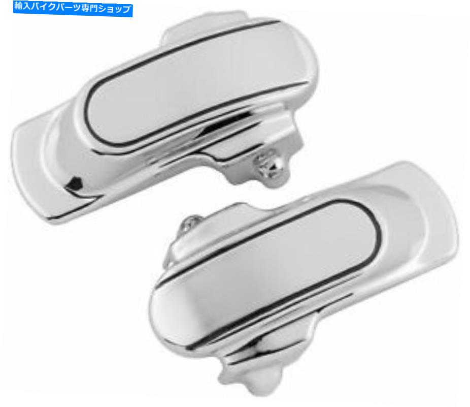 クロームパーツ バイカーの選択19-016ライザーアクスルカバーキット - クロム Bikers Choice 19-016 Riser Axle Cover Kits - Chrome【並行輸入品】