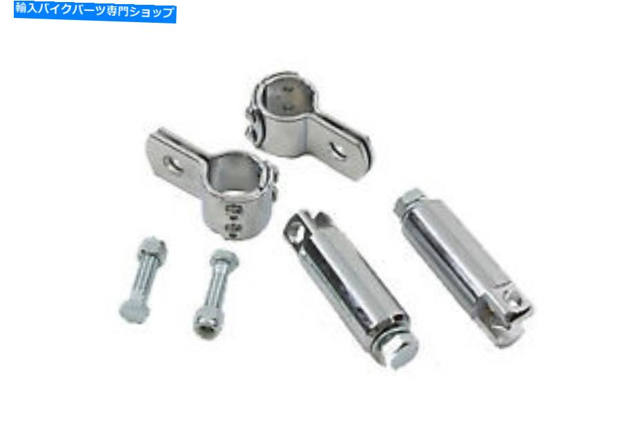 クロームパーツ V-Twin 27-0033 - Chrome Footpeg Mount Kit V-Twin 27-0033 - Chrome Footpeg Mount Kit【並行輸入品】