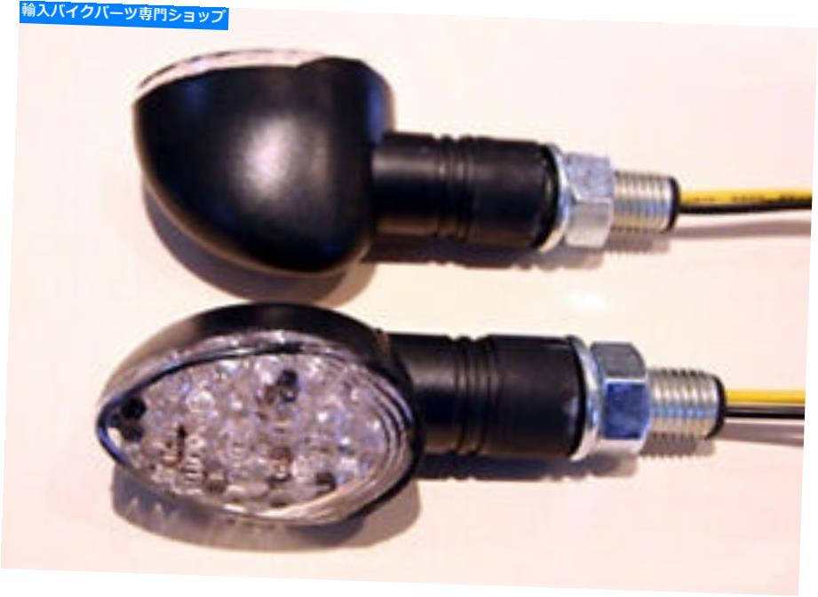 クロームパーツ LEDウルトラミニマーカーライト、楕円形、クロム、ロングステム（15 LED LED ULTRA MINI-MARKER LIGHTS, OVAL, CHROME, LONG STEM (15 LEDS【並行輸入品】